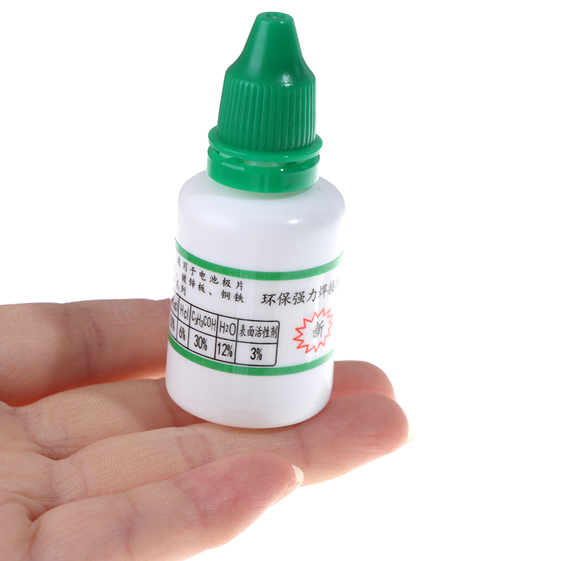 Soldering Flux Liquid - For Stainless Steel/Nickel/Copper/Iron HWY-800 20ml Environmental