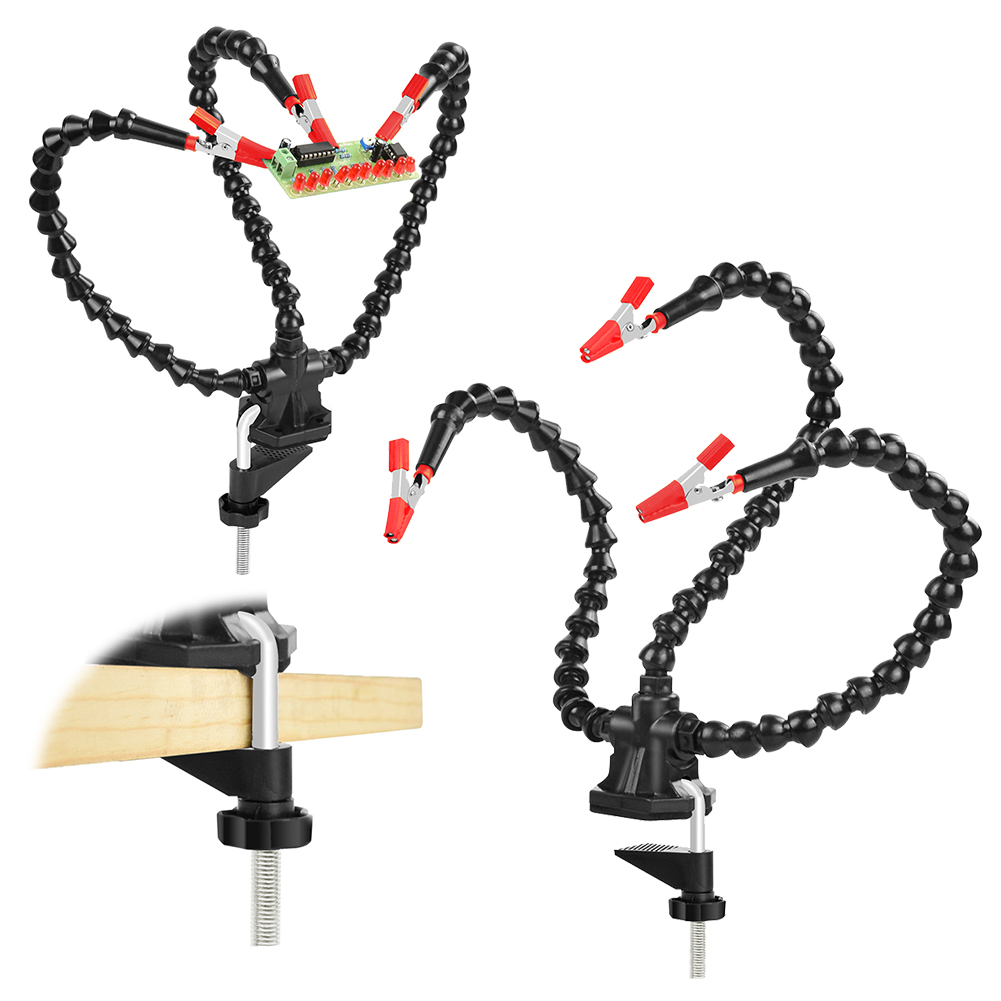 Desk Clamp Soldering Third Han - Electronics Repair Workshop review and price
