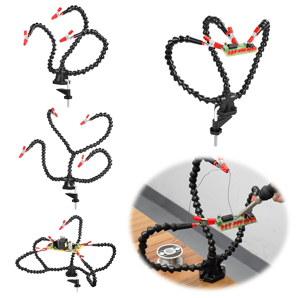 Desk Clamp Soldering Third Han - Electronics Repair Workshop review and price
