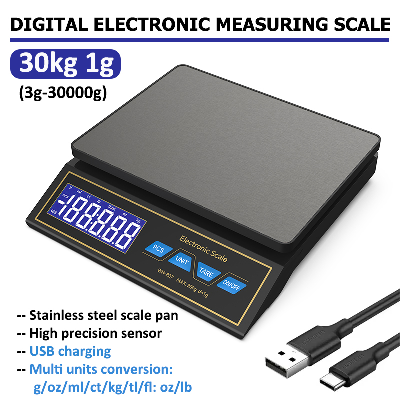 LCD Digital Kitchen Scale 30kg - Electronics Repair Workshop review and price