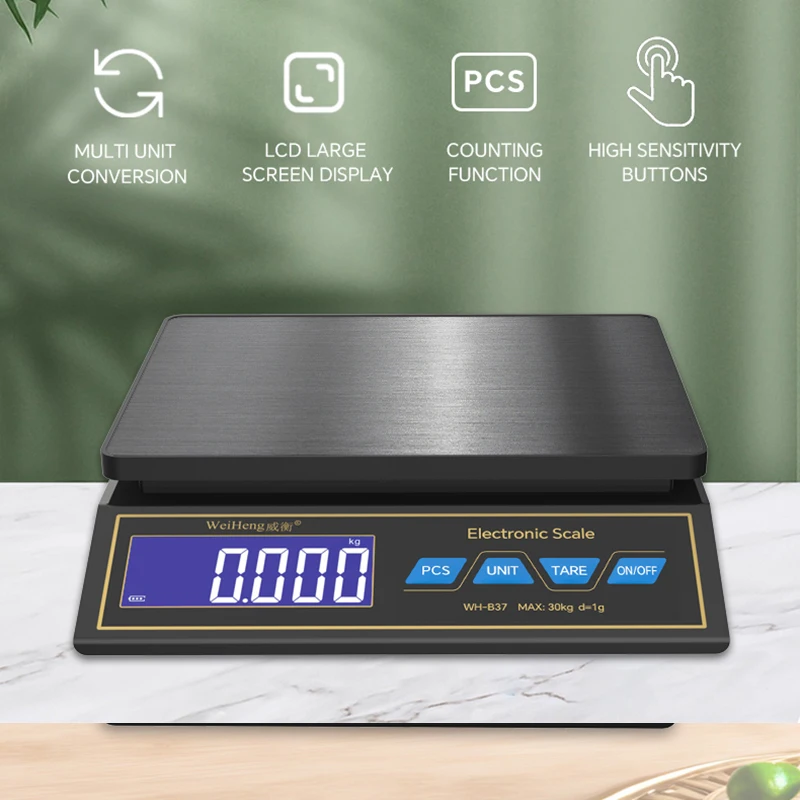 LCD Digital Kitchen Scale 30kg - Electronics Repair Workshop review and price