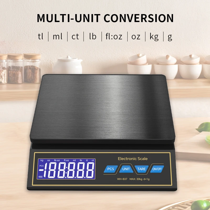 LCD Digital Kitchen Scale 30kg - Electronics Repair Workshop review and price